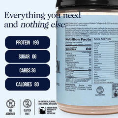 Chocolate Collagen Peptides Powder | Naked Collagen - 1.3 LB