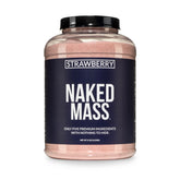 Strawberry Mass Gainer Protein Supplement | Naked Mass - 8LB