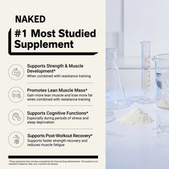 Creatine Monohydrate Powder | Naked Creatine - 1.1LB