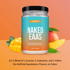 Mango Essential Amino Acids Supplement | Naked EAAs - 26 Servings