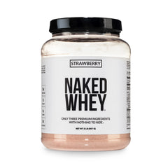 Strawberry Whey Protein Powder | Naked Strawberry Whey - 2LB