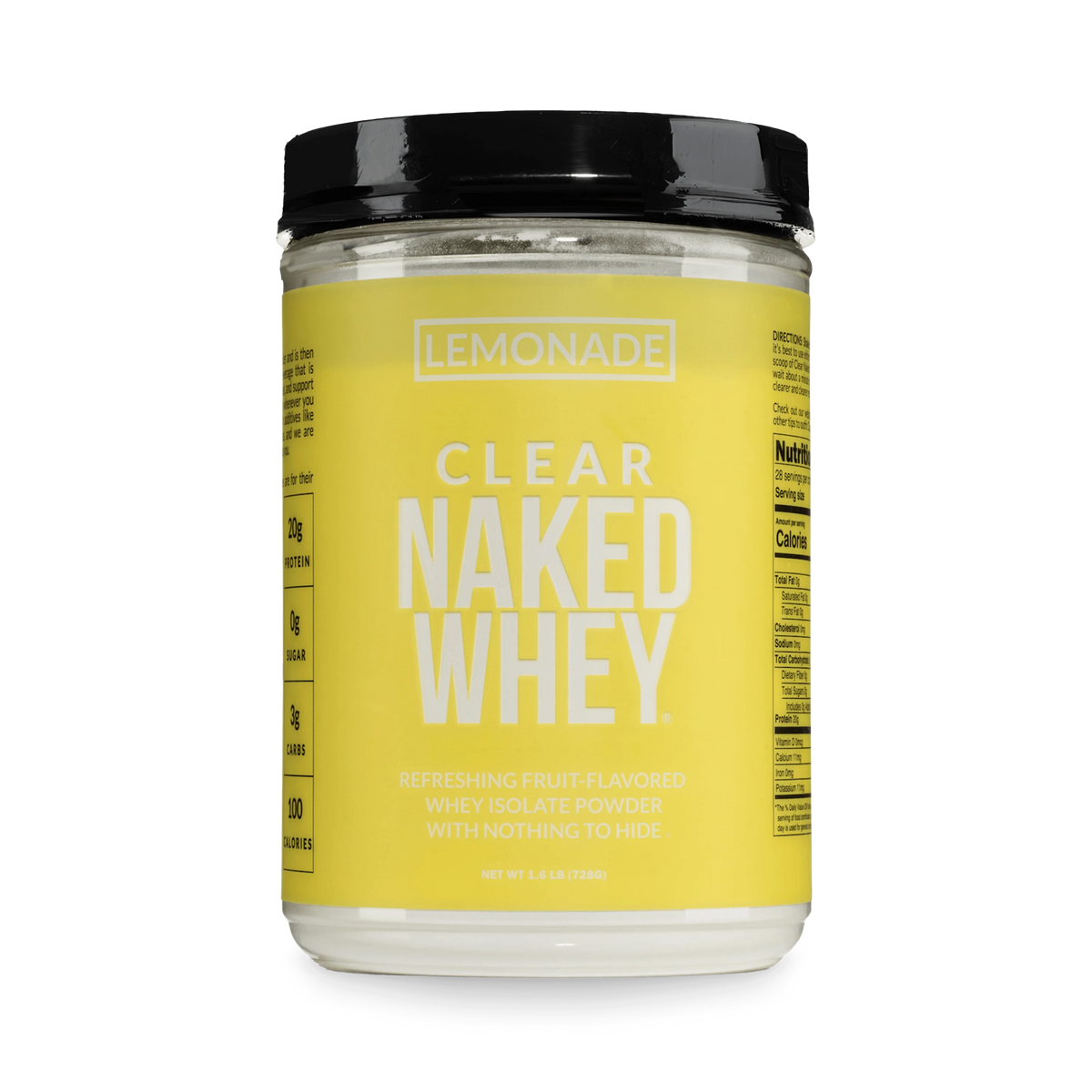 Lemonade Whey Protein Isolate | Clear Naked Whey
