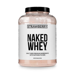 Strawberry Whey Protein Powder | Naked Strawberry Whey - 5LB